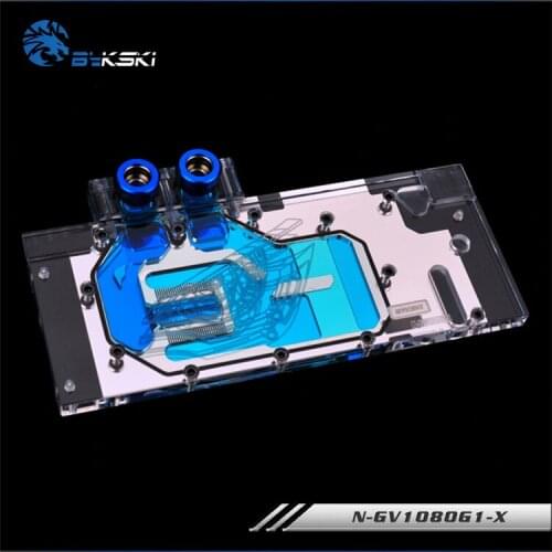 Bykski N-GV1080G1-X VGA Water Cooling Block for GIGA GTX 1080 1070