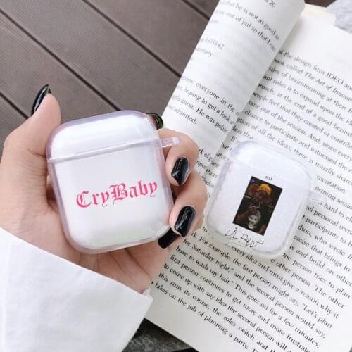 Lil Peep Lil Bo Peep Anime Case For Apple airpods Cases 1 2 Clear For Airpod pro Case in Earphone Accessories Fundas Cover