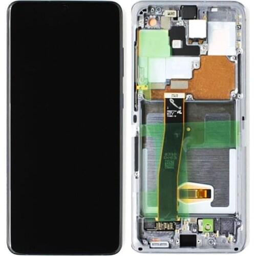 For Samsung Galaxy S20 Ultra Lcd G988 G988F G988B/DS with Frame Display Touch Screen Digitizer For Samsung s20 Ultra S20Ultra