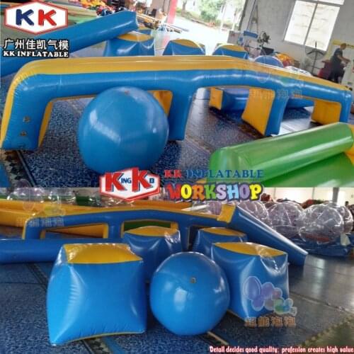 A Set Of CS Game Shooting Target Inflatable Archery Paintball Bunker Obstacle Laser Tag Air Soft Bunkers for Sale