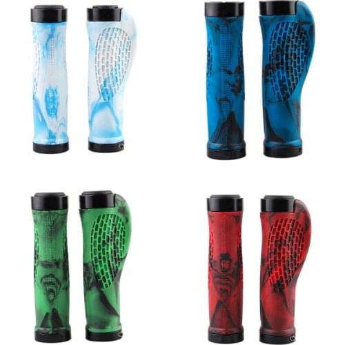 1 Pair Non-slip Bike Handlebar Grip Soft Gel Inserts Shock Resistance Ergonomics U2JB