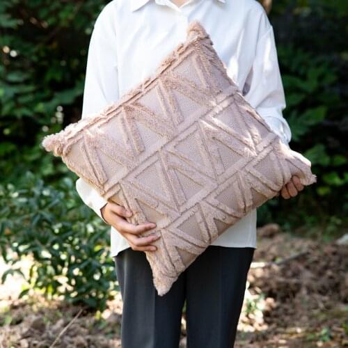 Nordic Posh Soft Plush Fur Fleece Pillow Cover 43x43cm Squar Room Decorative Cushion Cover Throw For Home Goods Pillowcase