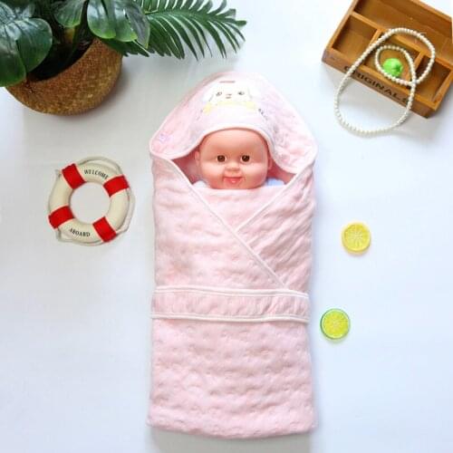 High Quality Baby Sleepping Bags Infant Bebe Swaddled Envelope Wrap Trolley Blanket For Newborn Baby Cotton Bedding Blankets