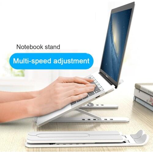 Adjustable Laptop Stand Non-slip Desktop Notebook Holder Laptop Stand Healthy Visual Angle For Macbook DELL HP Lenovo