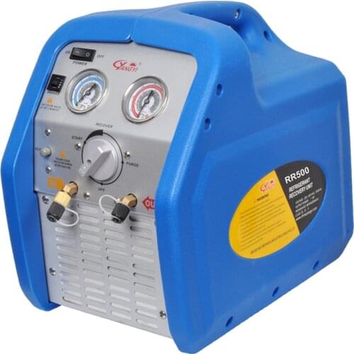 HVAC Air Conditioner Portable recovery machine 1HP single cylinder RR500