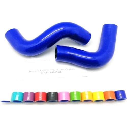 Silicone Radiator Coolant Hose Kit For Subaru Forester SF5 WRX 2.5L Turbo 1998 1999 2000 2001 2002 2pcs