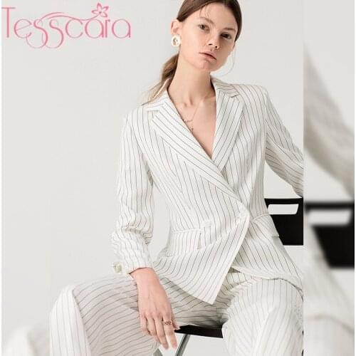 Женские белые куртки TESSCARA China At AliExpress