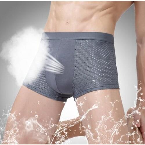 Male panties comfortable breathable mens panties cotton boxers panties underwear trunk brand shorts man boxer