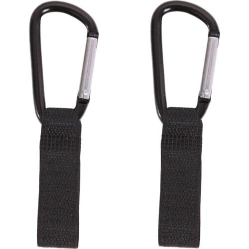 2Pc Universal Buggy Mummy Pram Pushchair Carabiner Stroller Hook Shopping Bag Baby Stroller Accessories