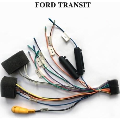Wiring harness cable for FORD TRANSIT only suit for ARKRIGHT Car Radio Android Device