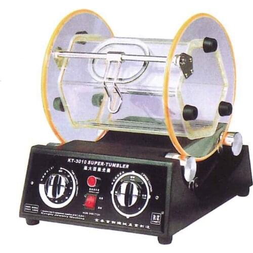 12kg Capacity Super Rotary Tumbler Surface Polisher Jewelry Polishing Finishing 110V-220V