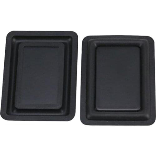 2PCS 3686/6085/5065 Rubber Vibration Membrane Bass Passive Radiator Film Plate