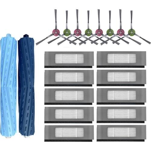 Promotion!Suitable for ECOVACS T9 AIVI/AIVI+ Sweeping Robot Replacement Accessories Main Brush Side Brush HEPA Filter