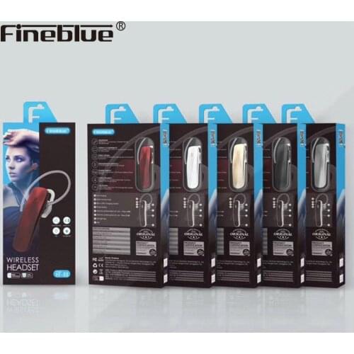 Fineblue HF88 Mini Wireless Bluetooth Headset stereo Headphones sport earbuds with mic for iPhone X Samsung Galaxy S9