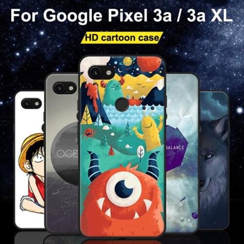 For Google Pixel 3a XL Phone Case for Google Pixel 3a Cover For Google Pixel 3a XL 3 A Pixel3a XL 3aXL Cases Silicone Soft Cover