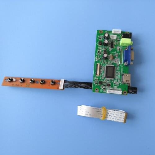 For B140HTN01.F DIY 30Pin 1920×1080 14" KIT VGA Controller board EDP LED SCREEN display LCD DRIVER monitor