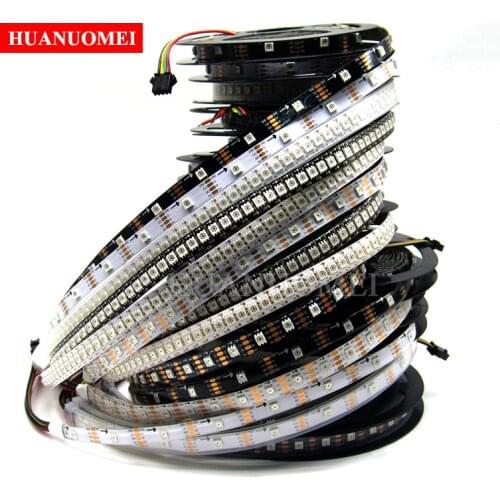 5V 30/32/48/60/72/144LEDs/m HD107S(Similar APA102/APA107 IC)Addressable LED Strip RGB Pixel Light TV Lamp 5050 SMD Flexible Tape