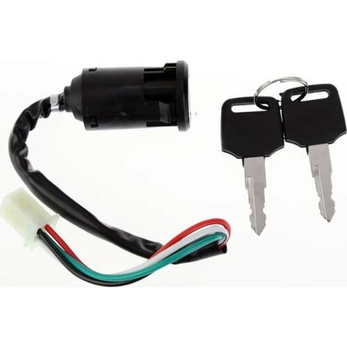 Key IGNITION SWITCH Motorcycle Ignition Switch Key For Suzuki Dirt Bike ATV Taotao Buyang Sunl -meg Motorcycle Parts