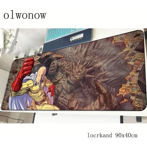 ONE PUNCH-MAN mouse pad Aestheticism 900x400x2mm mousepads best gaming mousepad gamer Indie Pop mouse pads keyboard pc pad