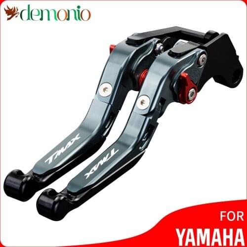 Motorcycle Aluminum Folding Extendable Brake Clutch Levers For YAMAHA TMAX 560 tech max 2019 2020 2021 TMAX560 Tmax-560 TECH MAX