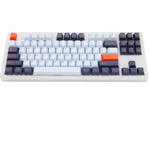 Womier 87 key K87 Mechanical Keyboard kit 80% 87 TKL PCB CASE hot swappable switch support lighting effects with RGB switch led