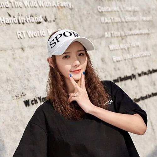 2021 New Fashion Empty Top Sunshade Hat Autumn and Winter Duck Tongue Visors Outdoor Warm Travel Sports Sunscreen Caps