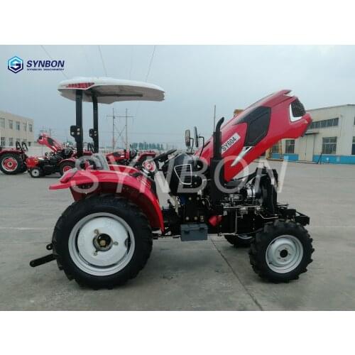 SYNBON multifunctional tractor farm hydraulic tractor multiple auxiliary tools agriculture machinery 60hp 4WD SY604Y