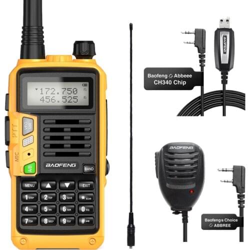 BaoFeng UV-S9 Plus With NA-771 MIC 10W Long Range Portable Powerful Transceiver upgrade With Walkie Talkie CB Radio