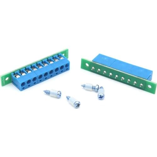 860038 2 Sets Power Distributors Board 9 Connectors for DC and AC Voltage NEW model train ho scale railway modeling/LaisDcc