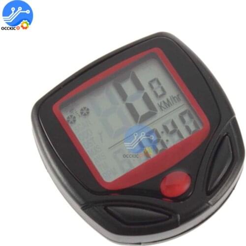 Bicycle Odometer Waterproof Bike Computer With LCD Digital Display Speedometer Cycling Wired Stopwatch Riding Accessories