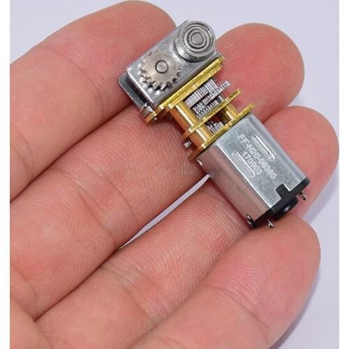 High quality N20 GA12YN20-1000-3DP Geat motor DC 3V~12V 11RPM Full Metal Gear Motor Right Angle for 3D Printing Pen