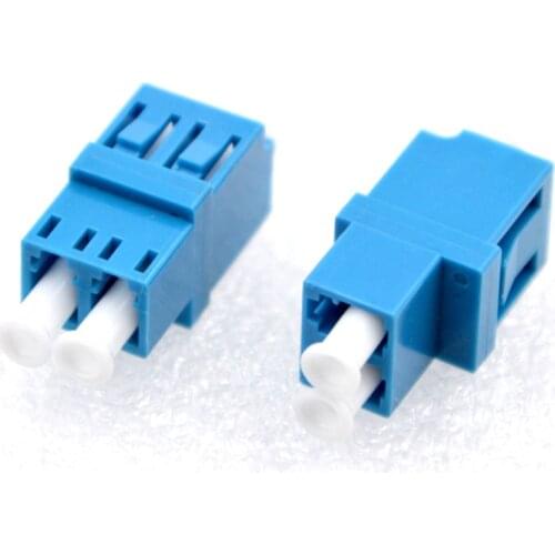 100PCS NEW GONGFENG Fiber Optic Connector Telecom Grade LC High and Low Flange Coupler LC/UPC Adapter Special Wholesale Brazil