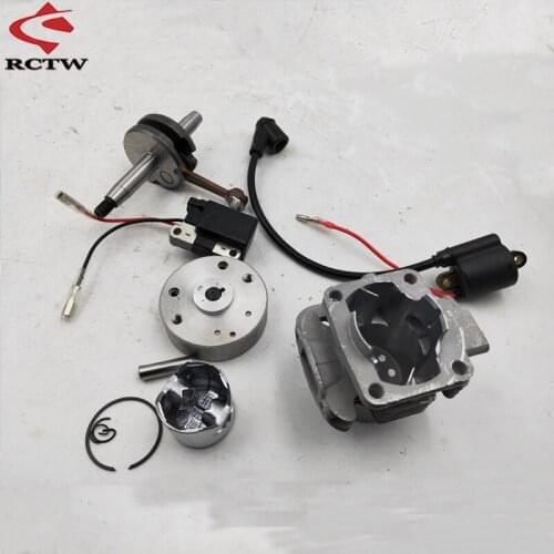 2-Stroke 4 Hole 26cc RC Marine Cylinder Crankshaft Kit for Racing Boat ZENOAH G260 PUM Engine Parts