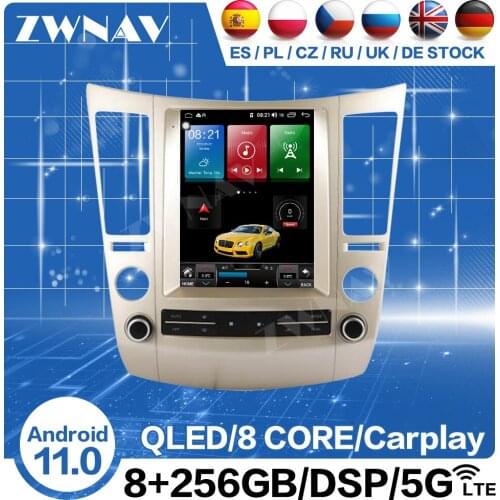 Tesla Style DSP Screen Android 10 Car Multimedia Player For Hyundai Veracrus GPS NAVIGATION Auto Audio Radio Stereo BT Head Unit