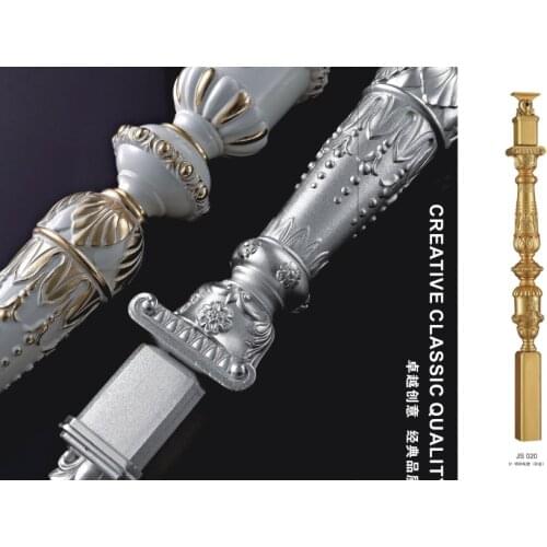 Freeshipping 950mm Al-Mg alloy column Floor Mount Newel Handrail Armrest Parts Post Pillar Pole