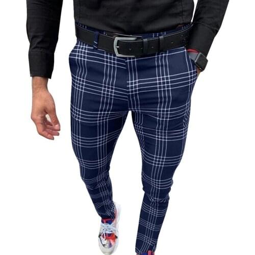 Richkeda Store New 2021 Mens Streetwear Harem Pants Male Checkered Trousers Plus Size Hot Sale Men Korean Muti-color Plaid