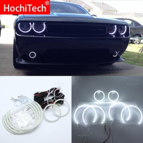 For Dodge Challenger 2008 2009 2010 2011 2012 2013 2014 Smd Led Angel Eyes kit Excellent Ultra bright illumination DRL