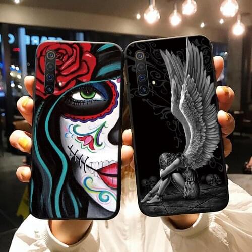 For Oppo Realme C3 Case TPU Silicone Soft Cartoon Case for Oppo Realme XT X2 X 3 Q X50 5 6 Pro C2 C11 C15 Phone Back Cover Case