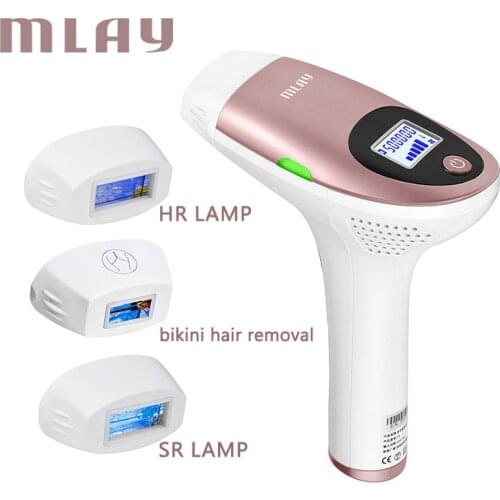Mlay T3 IPL Laser Hair Removal Device Machine Permanent Electric Depilador a Laser Face Body 3IN1 500000 Flashes Free Shipping
