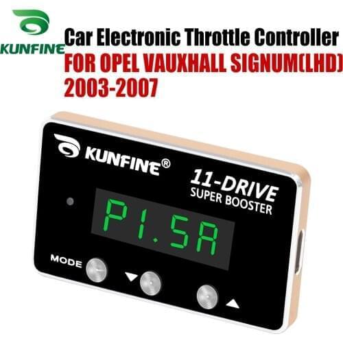 KUNFINE Car Electronic Throttle Controller Racing Accelerator Potent Booster For OPEL VAUXHALL SIGNUM(LHD) 2003-2007 Tuning Part