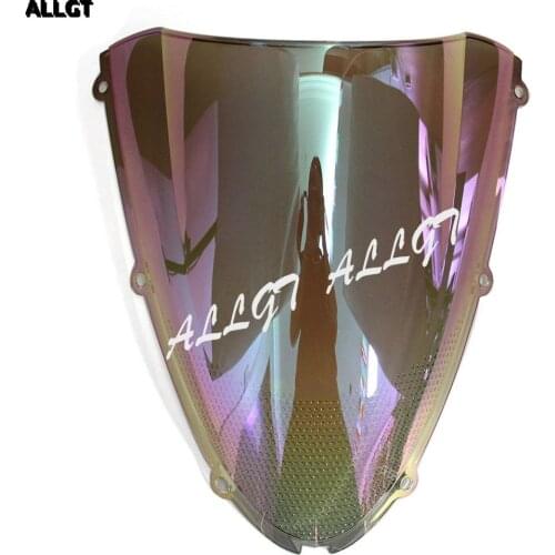 ALLGT ABS Windshield Windscreen for Kawasaki Ninja ZX6R 2005-2008 & ZX10R 2006-2007