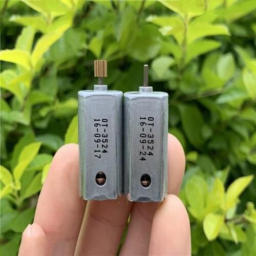 DC 3V 3.7V 6V Micro 050 Electric Motor 29000RPM High Speed Strong Magnetic Carbon Brush Toy Car Boat Model