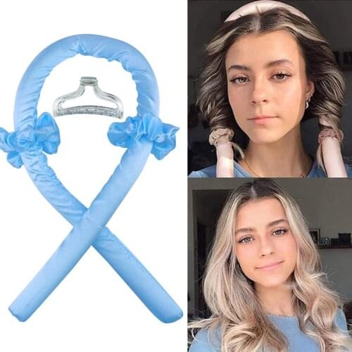 Heatless Curling Rod Headband Lazy Sleep Curling Stick Hair Curling Ribbon Hair Rollers Headband Hair Curlers Hair Styling Tools