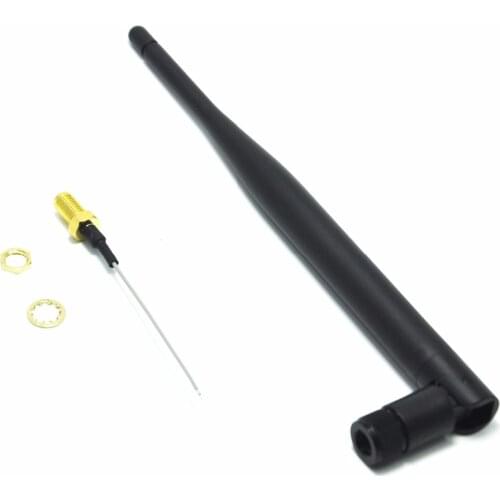 RF Connector 70 RP-SMA + Frsky 5dBi Antenna For Frsky X9D Plus Transmitter