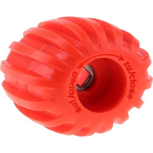 Scuba Diving Tank Cylinder Valve Knob (I.D 22.90MM ABS) Oval Design for Great Grip ABS Plastic OD:37mm