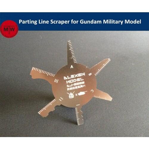 Parting Line Scraper Hand Tool General Use for Gundam Military Model Hobby Kits Version 1 AJ0008