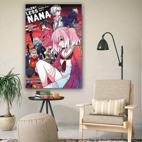 Talentless Nana Artwork Nordic style Posters and Prints Wall Art Picture for Living Room Home Decor Cuadro