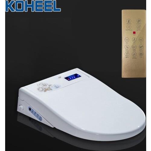 KOHEEL smart toilet seat LED display intelligent toilet seat electronic bidet remote control automatic SPA wc smart toilet seat