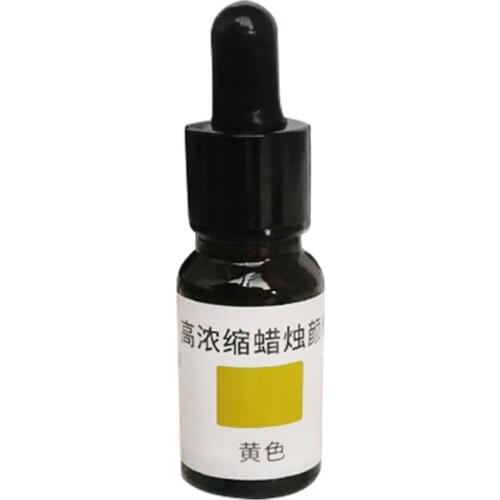 10ml High Concentration Liquid Dye Soybean Wax Pigment DIY Handmade Scented Candle Coloring Colorants G32A