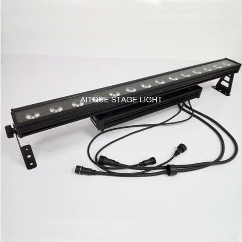 4lot Outdoor orientation led lighting led bar rgb 30w 14pcs pixel led bar ip65 led wall washer